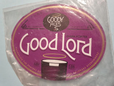 GOODY ALES brewery GOOD LORD real ale beer pump clip badge front NEW Kent