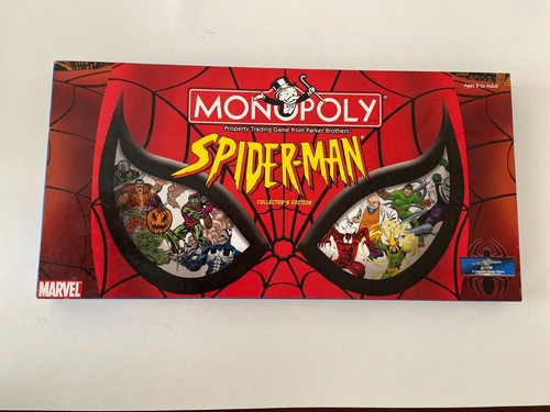 Monopoly spider man collectors - monopoly, spider-man