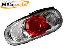 MX5 Clear Performance Rear Lights Tail Lamp Set Mazda MX-5 Mk1 NA 1989>1998