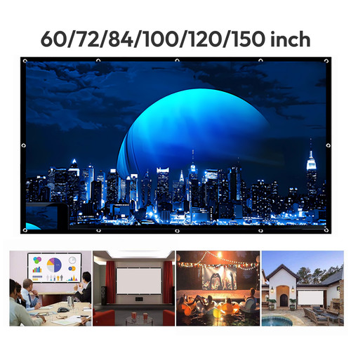 Foldable hd projector - 16:9,