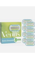 Gillette Venus EXTRA SMOOTH Razor Blades - 8 PACK 100% Genuine UK Stock 