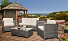 Rattan 4 seat Wicker Weave