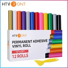  Permanent Vinyl Roll-12 Pack