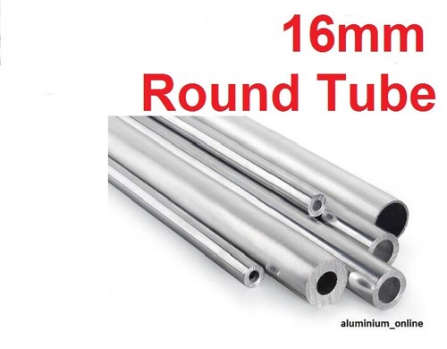 Aluminium round tube - tube, 16mm,