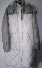 River Island Cream puffa Coat