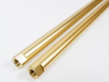 Tony Kart / OTK Pattern Annodised Gold Aluminium Track Rod x 2 Rotax Max TKM X30