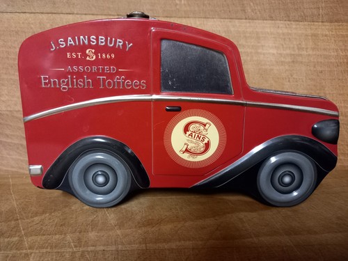 Sainsbury vintage van shaped - j,