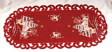 Christmas table centrepiece or runner 34" long 15" wide