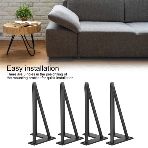 4pcs wrought iron - table, leg