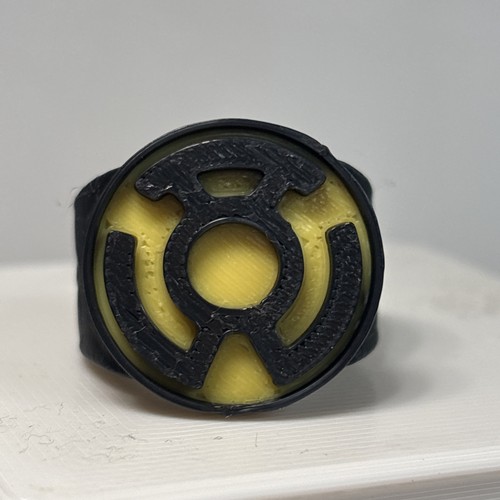 Printed custom yellow - 3d,