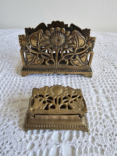 Vintage english brass art - vintage,