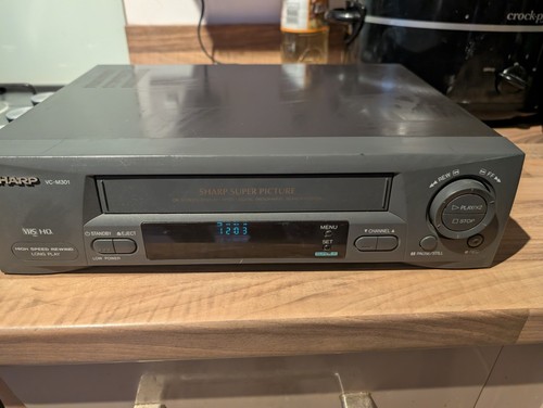 Vhs player sharp m301hm vcr - vhs,