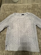 M&Co ladies jumper top grey