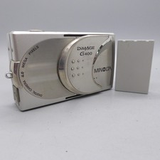 Minolta Digital Camera Dimage G400 4.0MP Silver Tested
