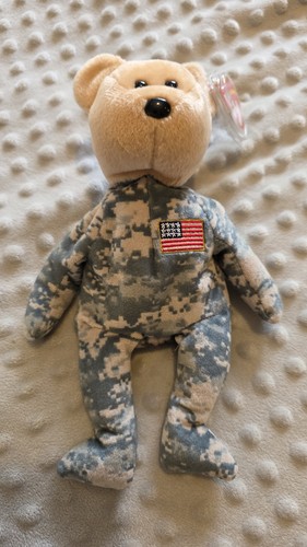 Beanie baby salute - baby,