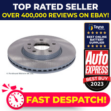 2x Brake Discs Pair Vented