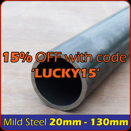 20mm 130mm mild steel round - mild,