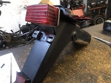 Suzuki Gs125 Rear Mudguard With Light And Number Plate Holder Clean 