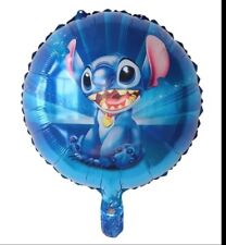 2pcs 18" Blue Stitch Foil Balloons Kids Birthday Party Decorations Lilo