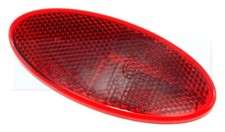 Hella oval red rear - red,