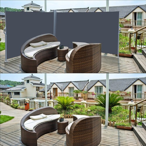 Retractable side awning - retractable,