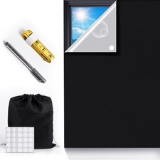 Blackout Curtain Portable Travel Window Blind Temporary Window Blackout Curtains