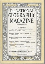 December 1920 THE NATIONAL