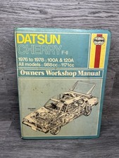 Haynes Manual Datsun Cherry