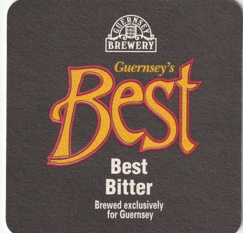 Beer mat guernsey brewery - mat,