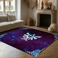 Purple Zelda Rug,Fan Rug,For