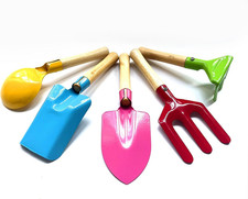 KY-Tech Kids Gardening Tool Set 5 Piece Childrens Garden Tools 5pcs-new 