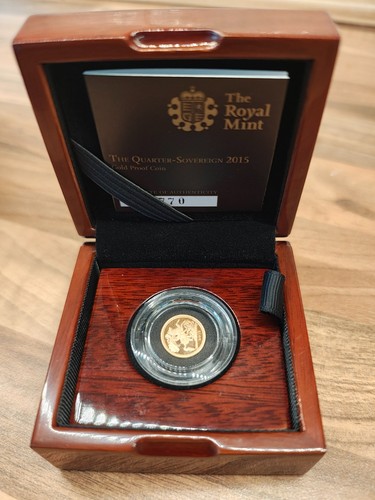 Royal mint 2015 gold quarter - royal,