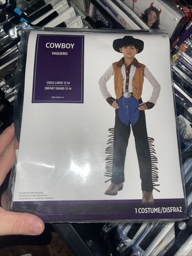 Children cowboy costume - cowboy,