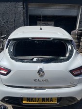 Renault Clio Mk4 2017   Rear Tailgate Pearl White Paint Code ~Qnc No Glass