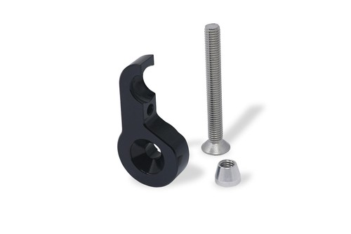 Cnc adapter mirror end bar - m8,