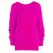 LADIES OVERSIZED BAGGY JUMPER