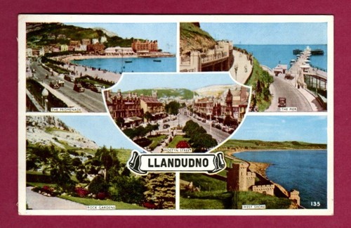 078505 postcard llandudno - 078505,