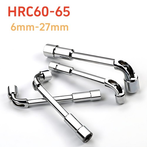 6mm 27mm chrome - angled, head