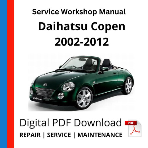 Daihatsu copen 2002 2012 - copen, 2002-2012