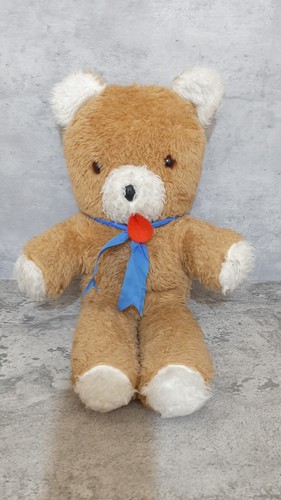 Vintage 1980s teddy bear soft - 1980s,