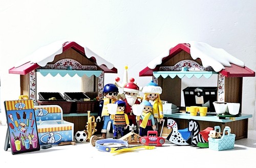 Playmobil christmas market - christmas,