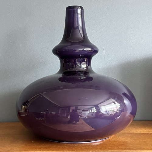 Vintage purple glass light - vintage,