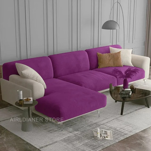Luxury soft velvet sofa seat - velvet,