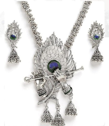 Beautiful indian silver tone - beautiful, silver-tone