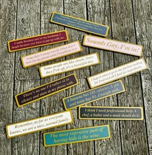 Funny Wood Sign 50cm Long Wooden Plaque Sign Home Wall Hanging - F&B Colours