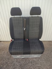 Mercedes-Benz Sprinter Double Passanger Seat & Base with Head Rests. Fits W906