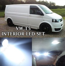 Fits VW T5 T6 TRANSPORTER XENON WHITE INTERIOR LED LIGHT BULBS ERRROR FREE