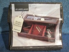 LAKELAND ~ HENLEY ORGANISER - Vintage Style, Gent's,Desktop, Jewellery Box, sp.C