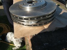 Pair Front Brake Discs 300mm for Mercedes E-Class W210 E200 Crossfire x2