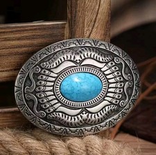 Belt Buckle Western Cowboys